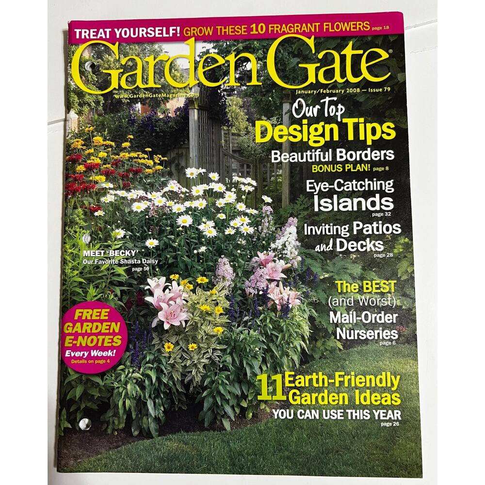 Garden Gate Gardening Back Issues January/February 2008 Issue 79